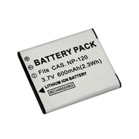 NP-120 Batterie per Casio Fotocamere Digitali
