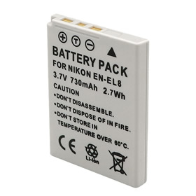 Batterie per Fotocamere Digitali Nikon Coolpix S52c