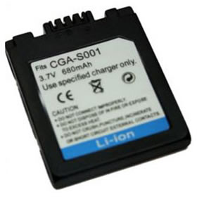 CGA-S001E/1B Batterie per Panasonic Fotocamere Digitali