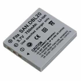 DB-L20A Batterie per Sanyo Fotocamere Digitali
