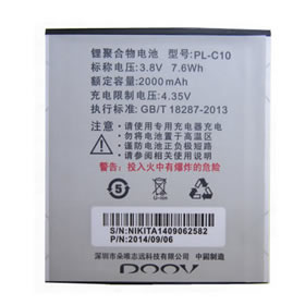 Batterie per Smartphone DOOV T35