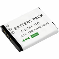 Batterie per Casio EXILIM EX-ZR60GN